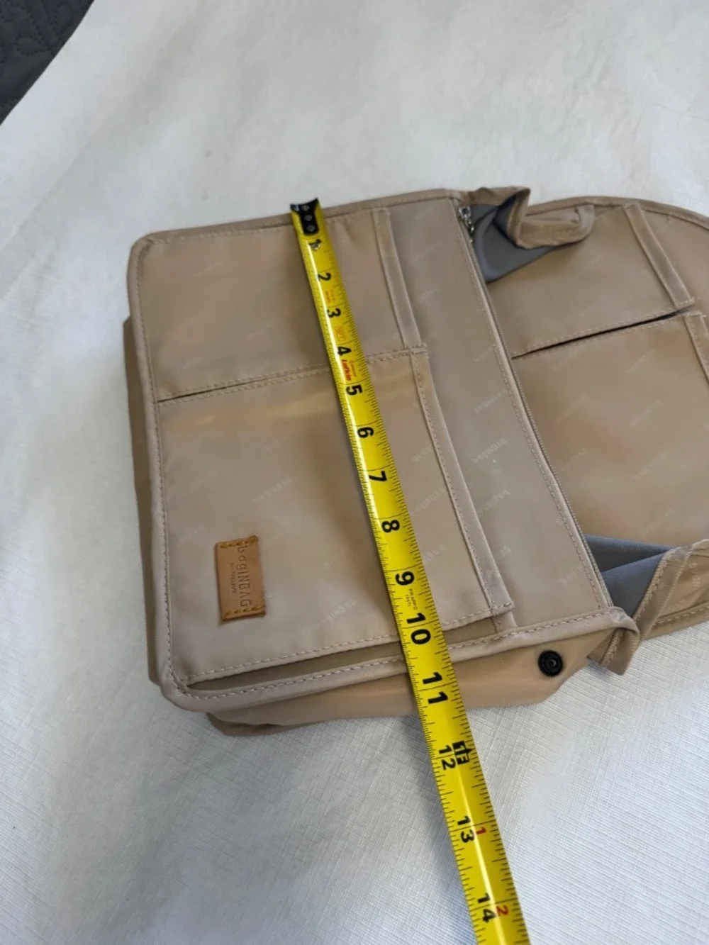 Tan Everyday Backpack Organizer